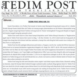 Tedim-post