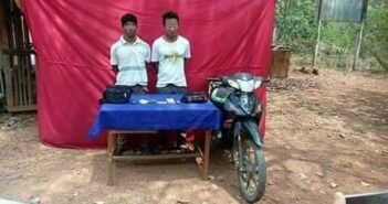 A Bangladesh national arrest in Khampat town, Tamu district