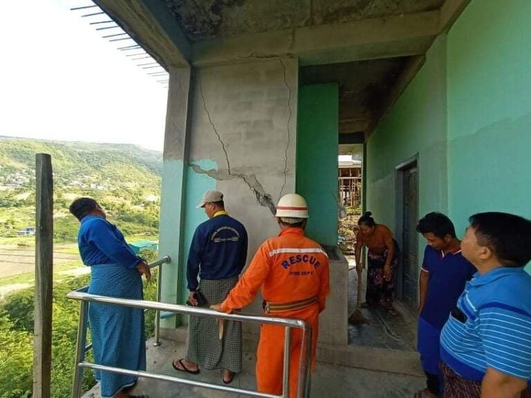 Earthquake Hits Rihkhawdar