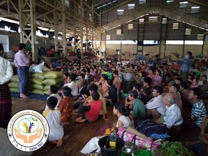 Chin IDPs in Ann Town in Need of Food, Shelter