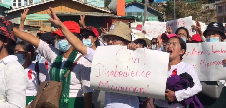 Most Govt Staff Join Civil Disobedience Movement in Chin State