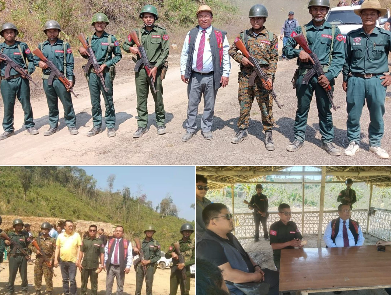 Mizoram senator meets with Arakan Army representatives while