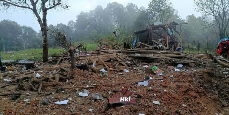 Myanmar Junta Airstrike Kills 8 in Southern Chin State Village; Resistance Warns of Further Raids
