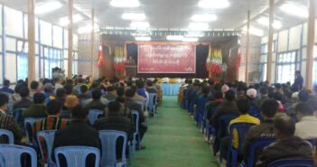 NLD ဗဟိုေအာင္ႏိုင္ေရးအဖြဲ႔ႏွင့္ ခ်င္ျပည္နယ္ဝန္ႀကီးခ်ဴပ္အဖြဲ႔ မတူပီၿမိဳ႕သို႔ မဲဆြယ္စည္းရံုးေရးဆင္း