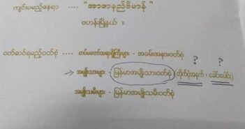 အာဇာနည္ေန႔အခမ္းအနားသို႔ ျမန္မာအမ်ဴိးသား၀တ္စံု၀တ္ၿပီး တက္ေရာက္ရန္ ဖိတ္ၾကားမႈ ခ်င္းပါတီကန္႔ကြက္