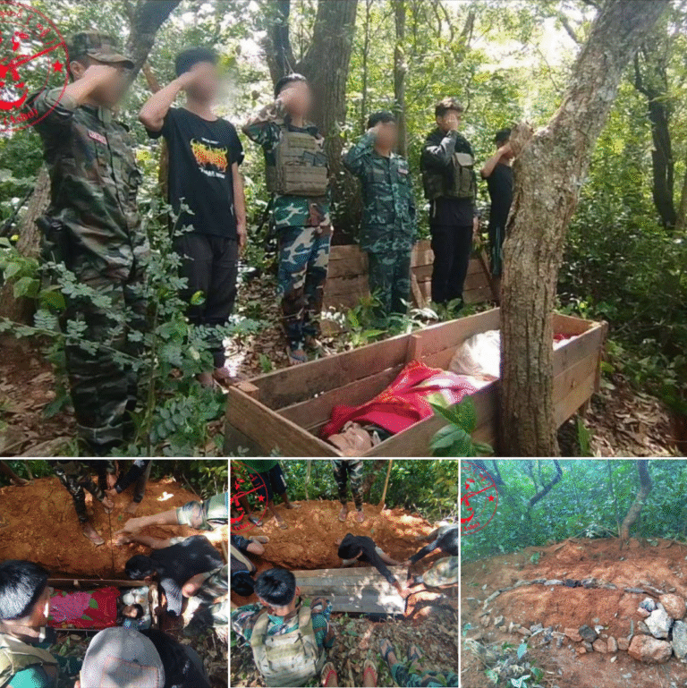 နတ်ရေကန်တောင်ခြေ ကာကင်းစခန်း တိုက်ပွဲမှာ CDF – အရှို ရဲဘော် ၁ ဦးကျဆုံး