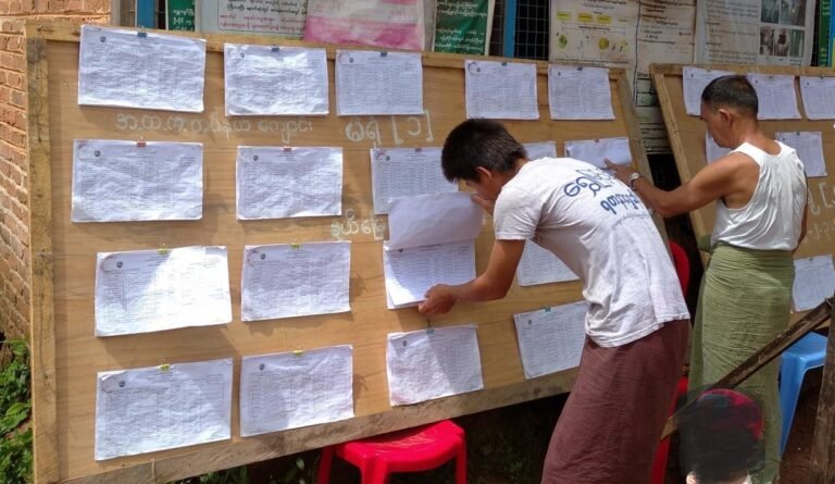 ဟားခါးနှင့် တီးတိန်မြို့များတွင် ရွေးကောက်ပွဲ အပိုင်း (၁) ကျင်းပရန် မဲစာရင်းများ ကြေညာ