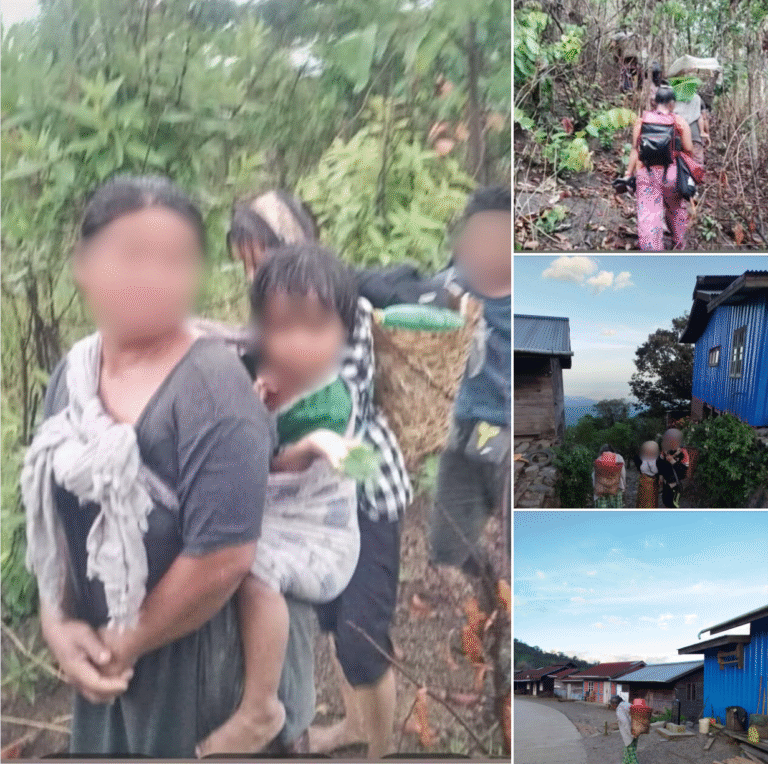 သိုင်းငင်းအနီးတဝိုက် တိုက်ပွဲများကြောင့် ဒေသခံ ၂၀၀၀ ကျော် စစ်ဘေးရှောင်နေရ၍ အရေးပေါ်အကူအညီ လိုအပ်