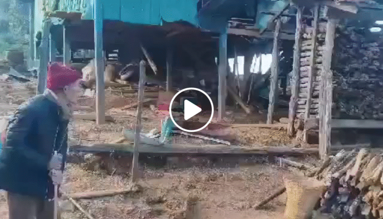 ဟားခါးမြို့နယ် ရွာန် ရွာဟောင်းကို စစ်ကော်မရှင်တပ်က ဗုံးကြဲ၊ နေအိမ်ပျက်စီးမှုများရှိနေ