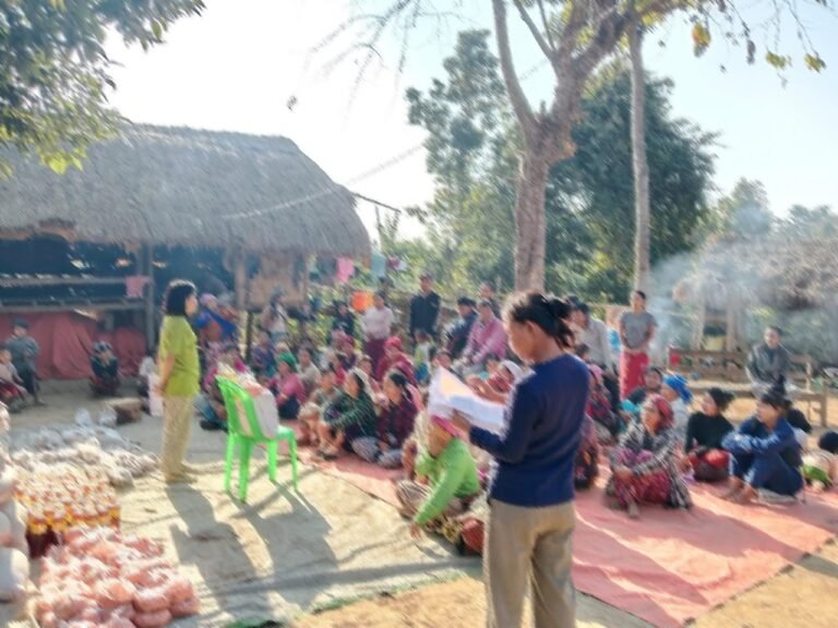 အိန္ဒိယ-မြန်မာနယ်စပ်က စစ်ဘေးရှောင်များနှင့် ကိုယ်ဝန်ဆောင်မိခင်များအား ကူညီထောက်ပံ့