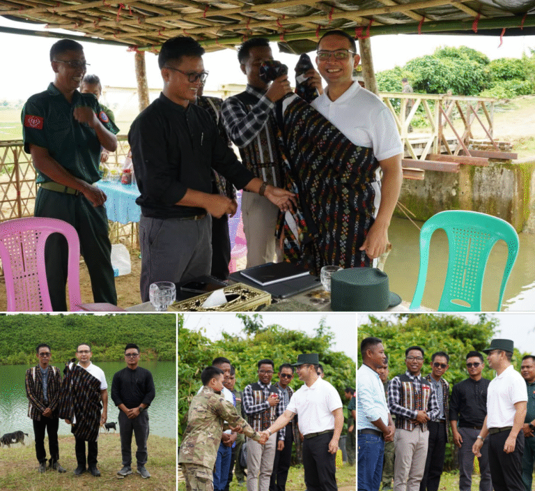 ဗိုလ်ချုပ်ထွန်းမြတ်နိုင် နှင့် MTC/ MDF ထိပ်ပိုင်းခေါင်းဆောင်များ တွေ့ဆုံ