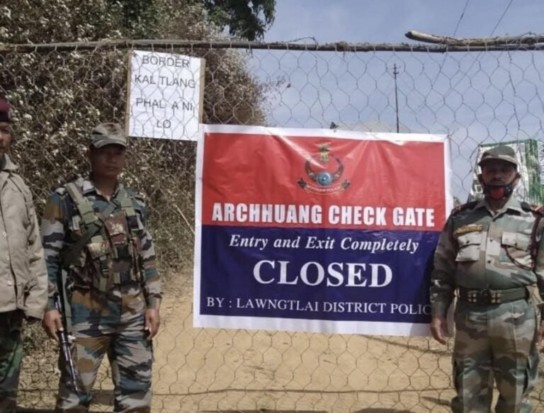 မြန်မာဘက်ကို ကုန်ပစ္စည်းပို့သော မီဇိုးယာဉ်မောင်းတစ်ဦးသေဆုံးမှုကြောင့် နယ်စပ်ကုန်သွယ်ရေးလမ်းကြောင်း ပိတ်ဆို့