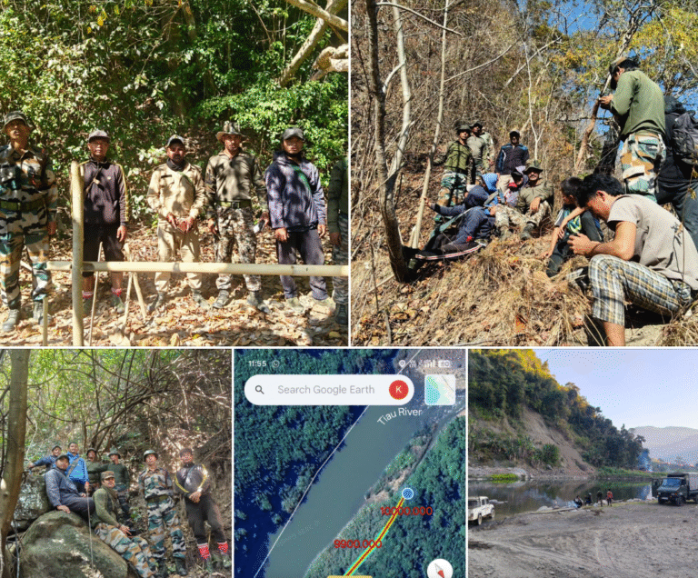 အိန္ဒိယ-မြန်မာနယ်စပ် ခြံစည်းရိုးခတ်မည့်နေရာ ကွင်းဆင်းလေ့လာ