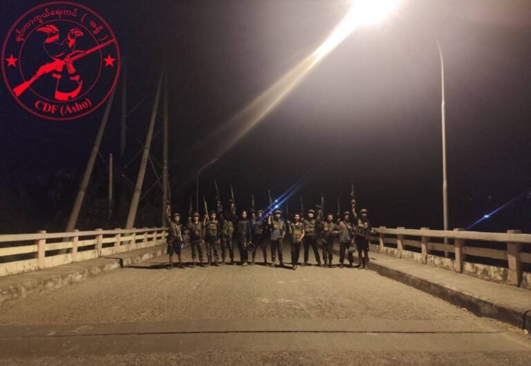 ငဖဲမြို့ကို လုံခြုံရေးနှင့် စစ်ဆေးရေးအဖြစ် ဝင်ရောက်ပြီး ပြည်သူနှင့် အနီးကပ်ဆုံးမှာ ရှိနေကြောင်း CDF – အရှိုပြသ