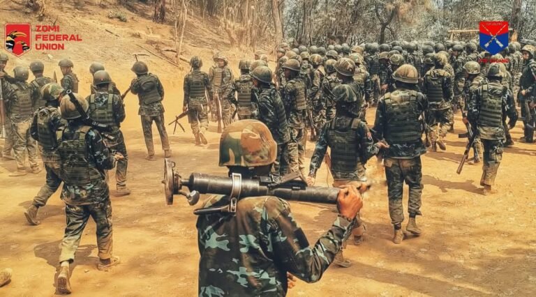 တစ်နှစ်တာအတွင်း တီးတိန်မြို့နယ်ရှိ စစ်ကော်မရှင်တပ်စခန်း ၂ ခု သိမ်းပိုက်ပြီး စစ်သုံ့ပန်း ၃၀ ဖမ်းမိဟု PDF-Zoland ထုတ်ပြန်